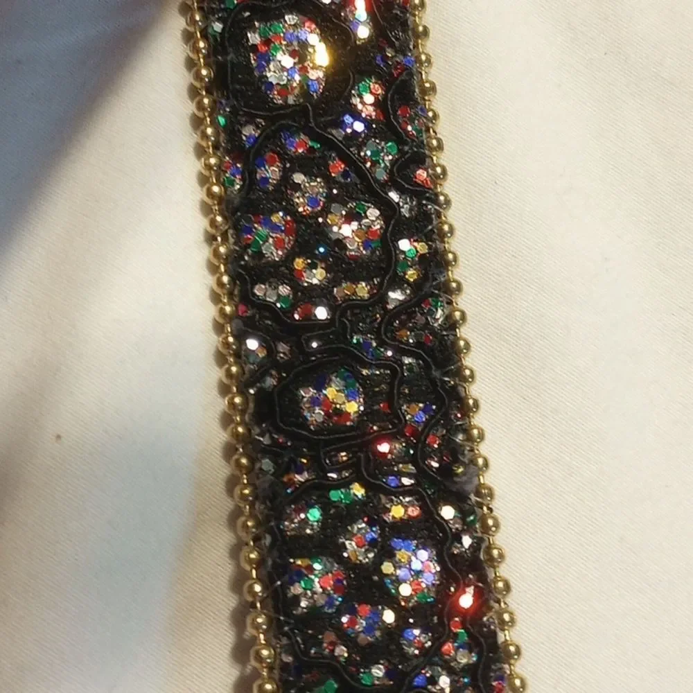 Sparkling and Gold Toned Women's Belt